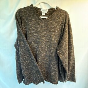 Ross-Simons Charcoal V-Neck Men's Sweater Size 3X. NWOT.